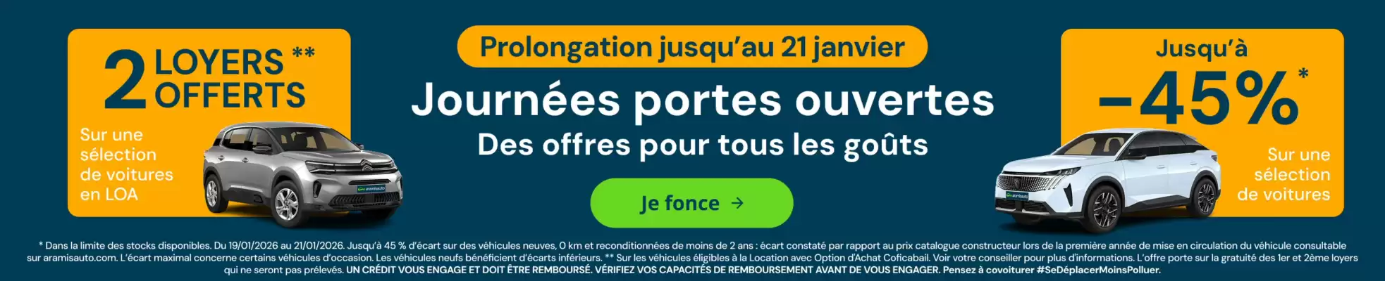 Catalogue Aramis Auto (valable jusqu'au 21-01)