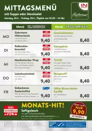 Interspar Restaurant Flugblatt Seite 1