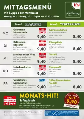 Interspar Restaurant Flugblatt (gültig bis 30-01)
