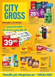 City Gross reklamblad vecka 4 Sida 1