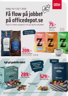 Office Depot reklamblad (giltig till och med 25-01)