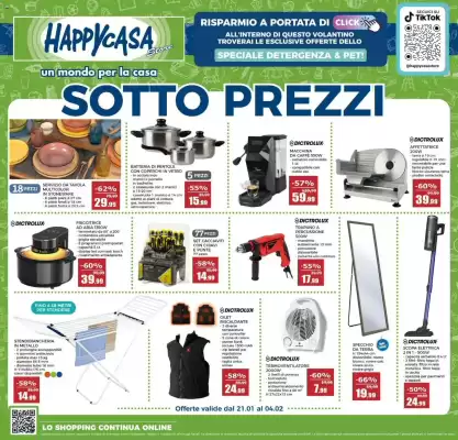 Volantino Happy Casa (valido fino al 4-02)