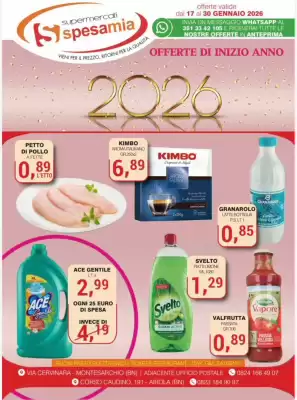 Volantino Supermercati Spesa Mia (valido fino al 30-01)