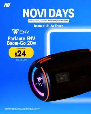 Catálogo Novicompu (válido hasta 31-01)