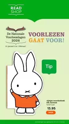 The Read Shop folder (geldig t/m 1-02)