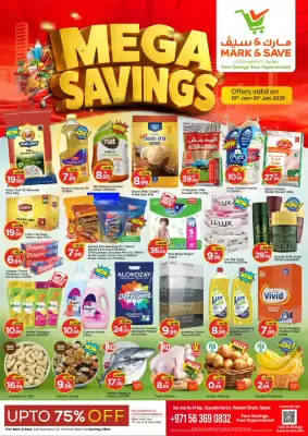 Mark & Save catalogue (valid until 21-01)