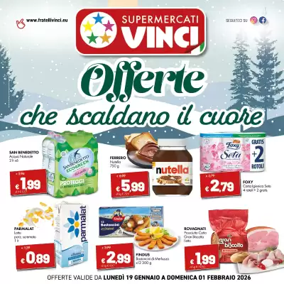 Volantino Supermercati Vinci (valido fino al 1-02)