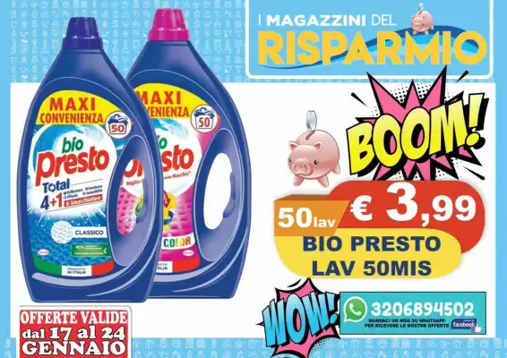 Volantino Magazzini del Risparmio (valido fino al 24-01)