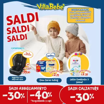 Volantino Villabebè (valido fino al 29-01)