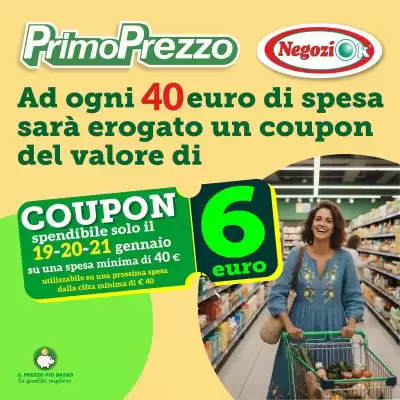 Volantino Primo Prezzo (valido fino al 21-01)