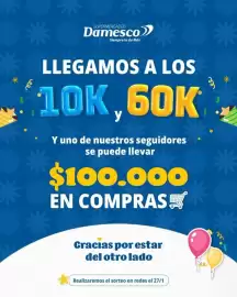 Catálogo Supermercados Damesco semana 4 Página 1