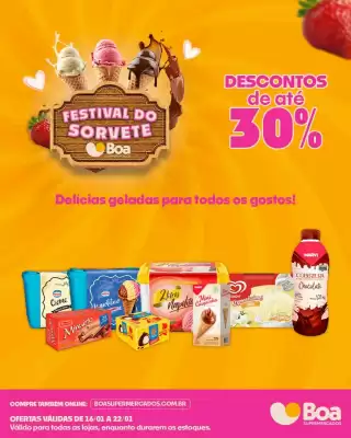 Tabloide Boa Supermercados (válido até 22-01)
