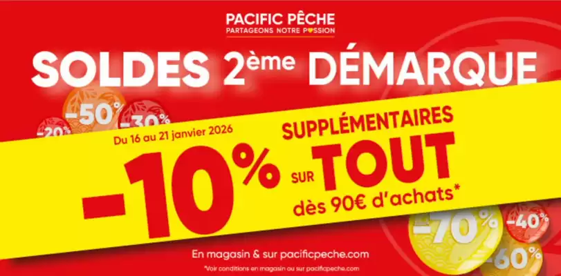 Catalogue Pacific Pêche (valable jusqu'au 21-01)