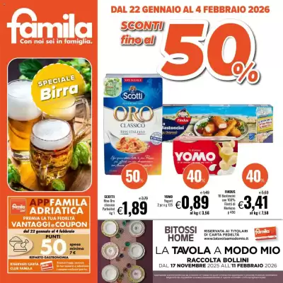 Volantino Famila (valido fino al 4-02)