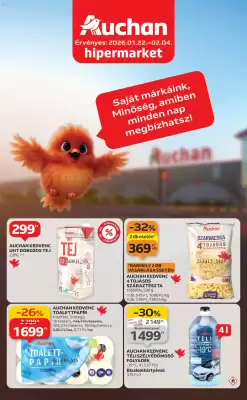 Auchan akciós újság (érvényes eddig: 4-02)