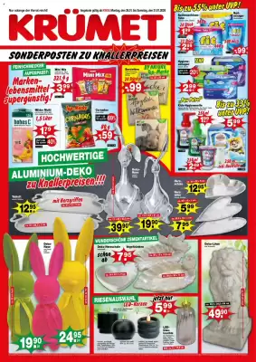 Krümet Sonderposten Prospekt (gültig bis 31-01)