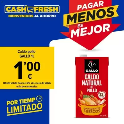 Folleto Cash Fresh (válido hasta el 25-01)