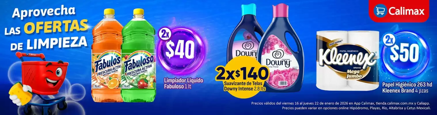 Folleto Calimax (válido hasta 22-01)