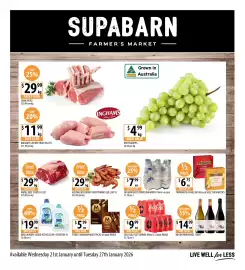 Supabarn catalogue week 4 Page 1