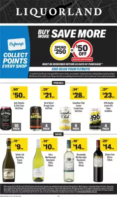 Liquorland catalogue (valid until 27-01)