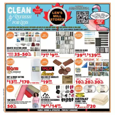 Len's Mill Stores flyer (valid until 1-02)