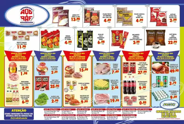 Catálogo Supermercados Rod e Raf (válido até 1-02)