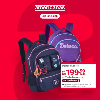 Encarte Lojas Americanas (válido até 21-01)