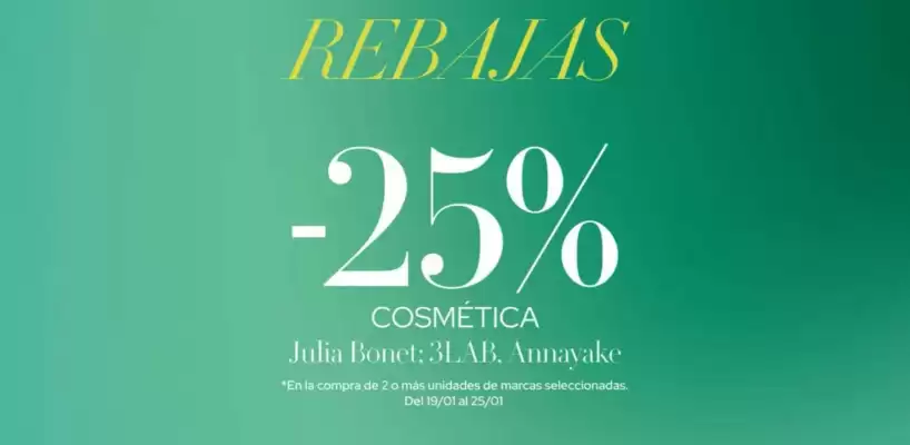 Folleto Perfumerías Júlia (válido hasta el 25-01)