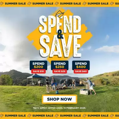 OZtrail catalogue (valid until 19-02)