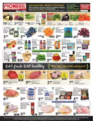 Pioneer Supermarkets weekly ad (valid until 25-01)