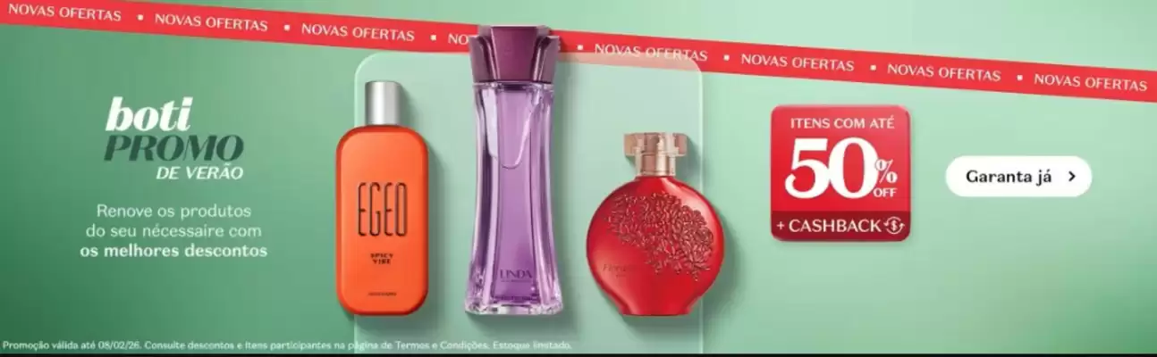 Catálogo O Boticário (válido até 8-02)