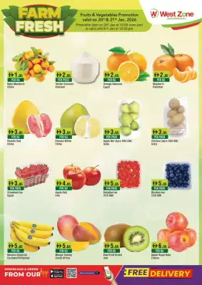West Zone Supermarket catalogue (valid until 21-01)