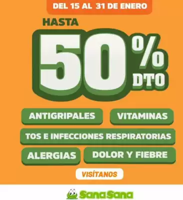 Catálogo Farmacias SanaSana (válido hasta 31-01)
