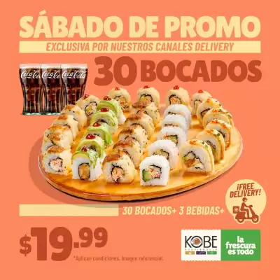 Catálogo Kobe Sushi Express (válido hasta 31-01)