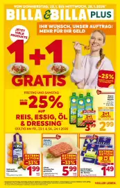 Billa Flugblatt woche 4 Seite 1