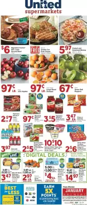 United Supermarkets weekly ad (valid until 27-01)