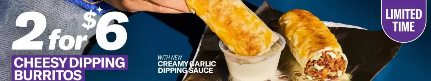 Taco Bell flyer Page 1