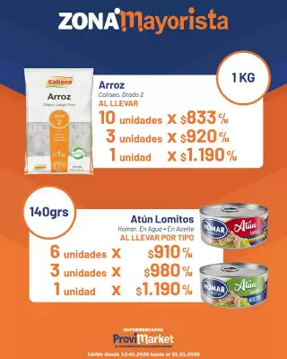 Catálogo Provimarket (válido hasta 31-01)