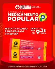 Folheto Farmácia Indiana Página 1
