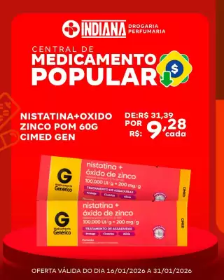Folheto Farmácia Indiana (válido até 31-01)