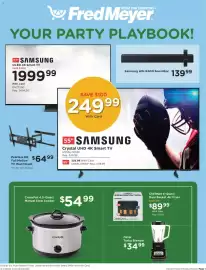 Fred Meyer weekly ad Page 1