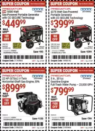 Harbor Freight Tools weekly ad Page 1