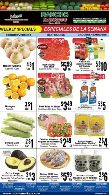 Rancho Markets weekly ad (valid until 26-01)