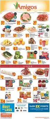 Amigos United weekly ad (valid until 27-01)