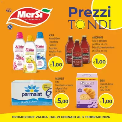 Volantino MerSi Supermercati (valido fino al 3-02)