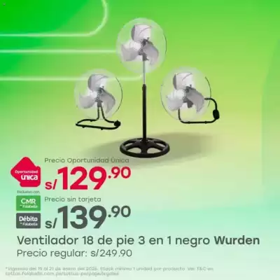 Catálogo Tottus (válido hasta 21-01)