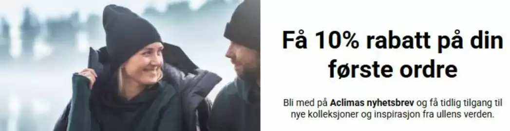 Aclima kundeavis Side 1