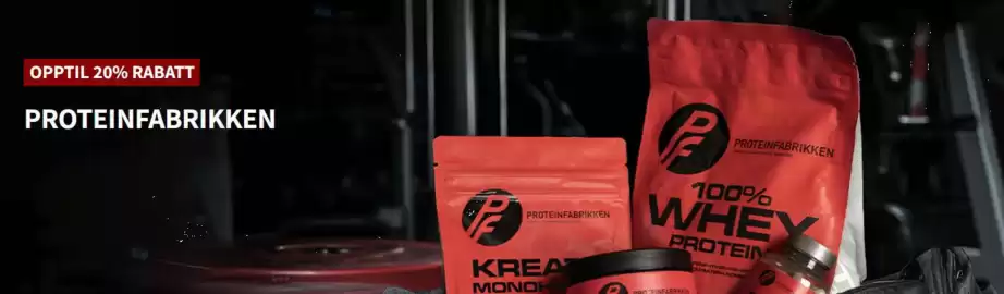 Proteinfabrikken kundeavis Side 1