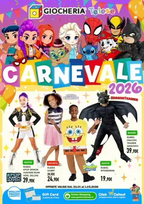 Volantino Giocheria (valido fino al 1-02)