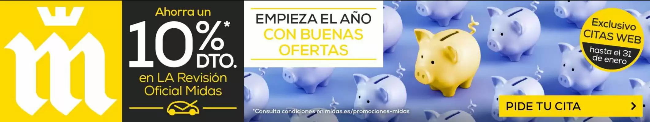 Folleto Midas (válido hasta el 31-01)